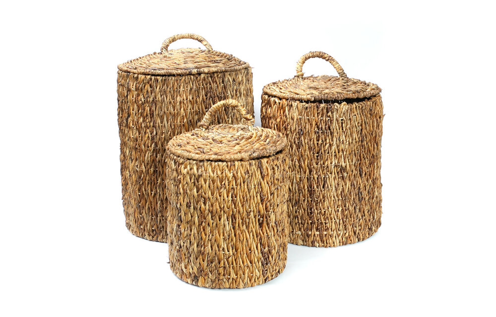 The Banana Laundry Baskets - Natural - Set 3