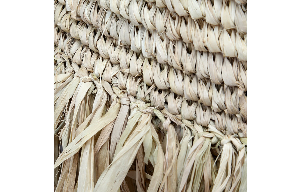 The Raffia Deluxe Baskets - Natural - SET2