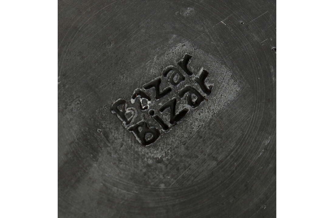 The Burned Classic Plate - Black - M