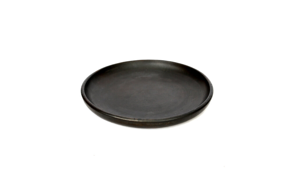 The Burned Classic Plate - Black - S