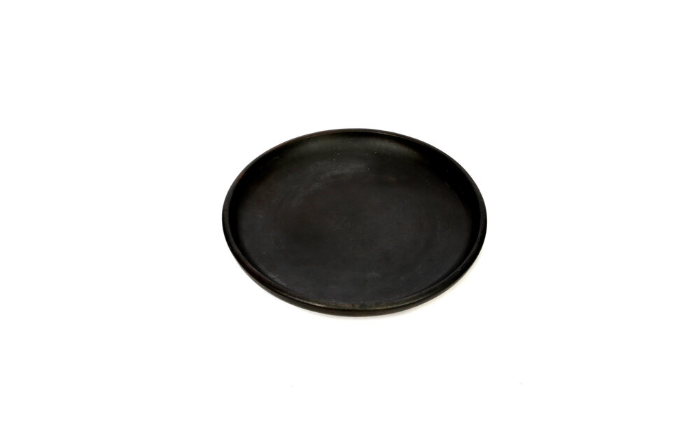 The Burned Classic Plate - Black - S