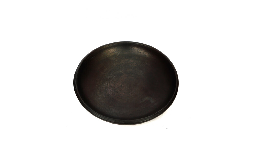 The Burned Classic Plate - Black - S