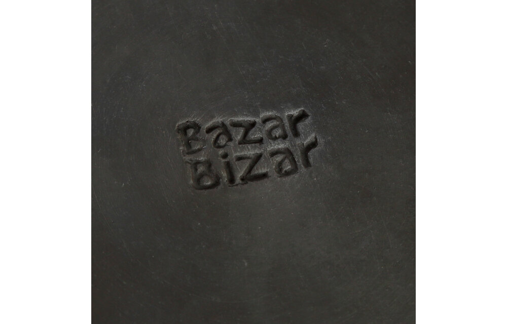 The Burned Classic Plate - Black - S