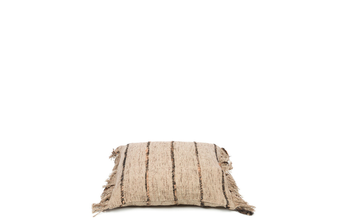 The Oh My Gee Cushion - Beige Black