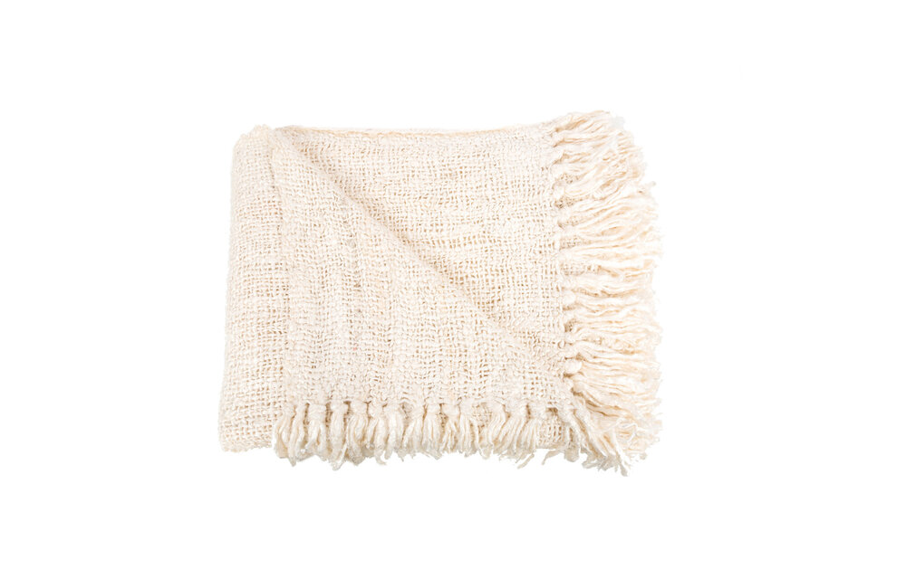 The s’il vous Plaid - Cream