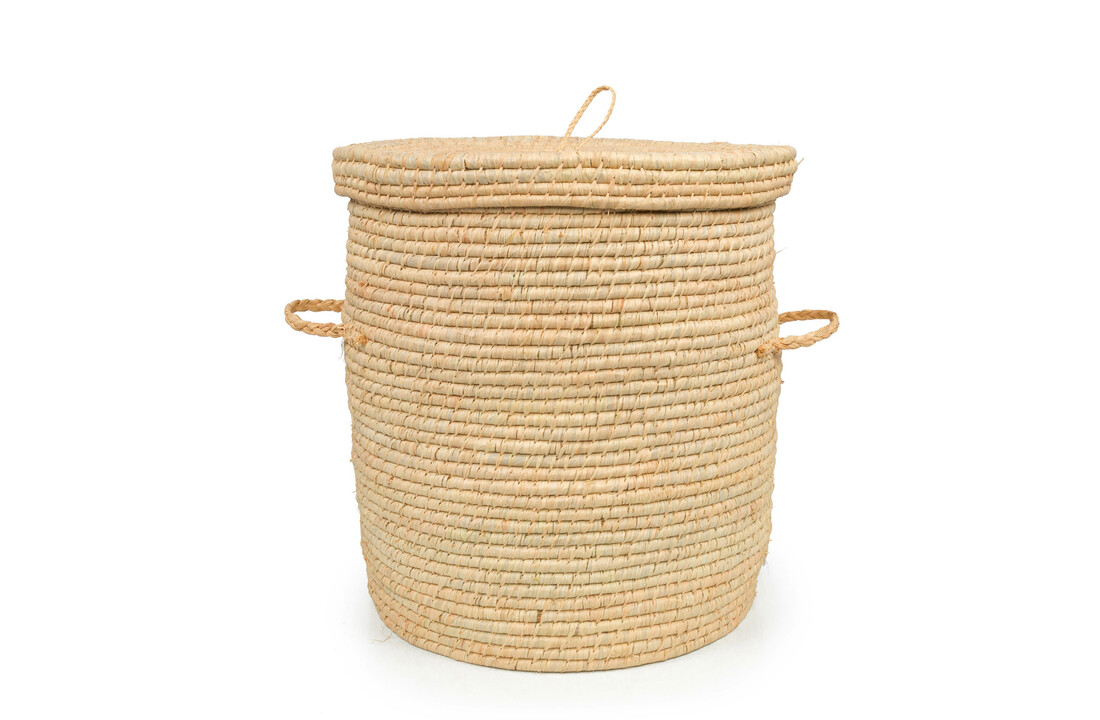 The Bozaka Laundry Basket - Natural - L