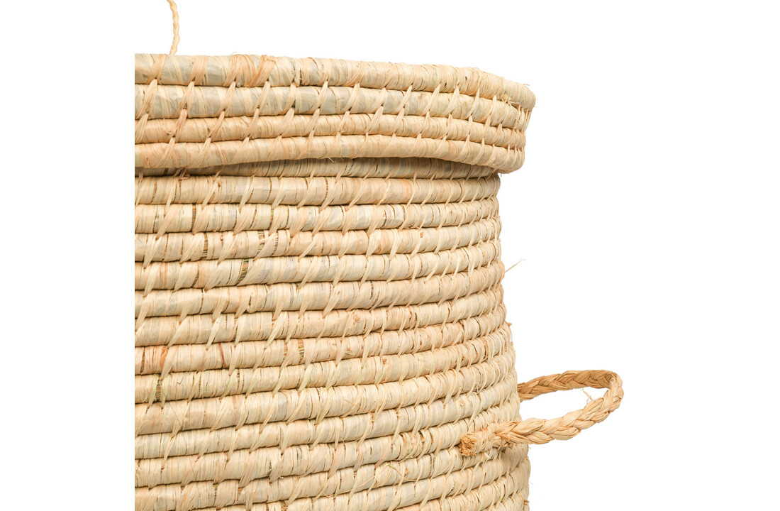 The Bozaka Laundry Basket - Natural - L