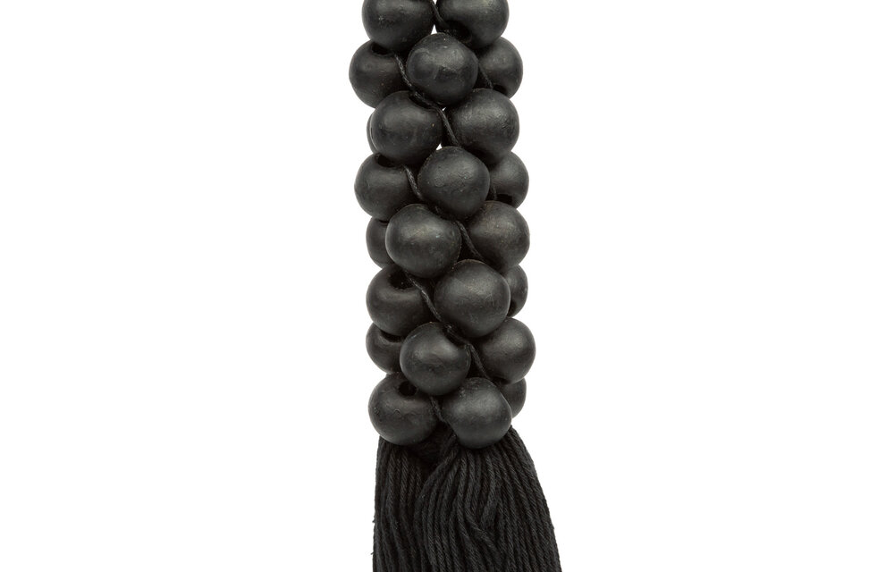 The Wooden Beads with Cotton Tassel