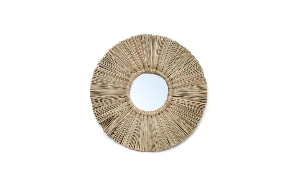The Alang Alang Mirror - Natural - S