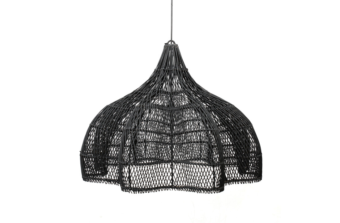 The Whipped Pendant - Black - Large