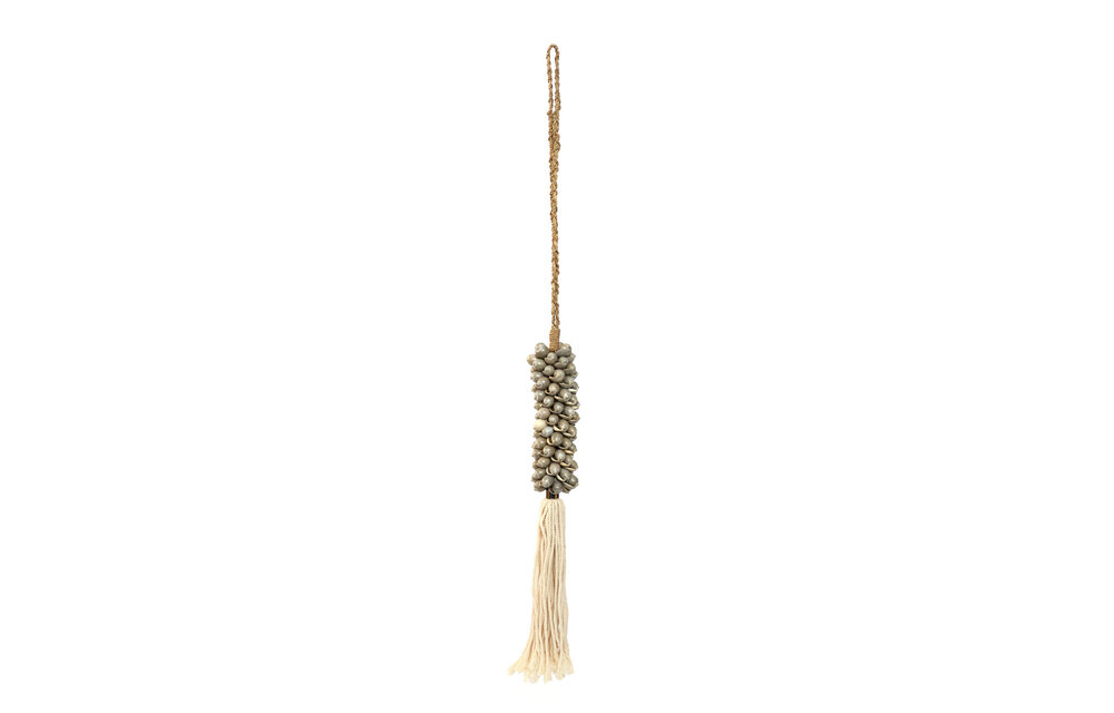 The Grey Shell Tassel