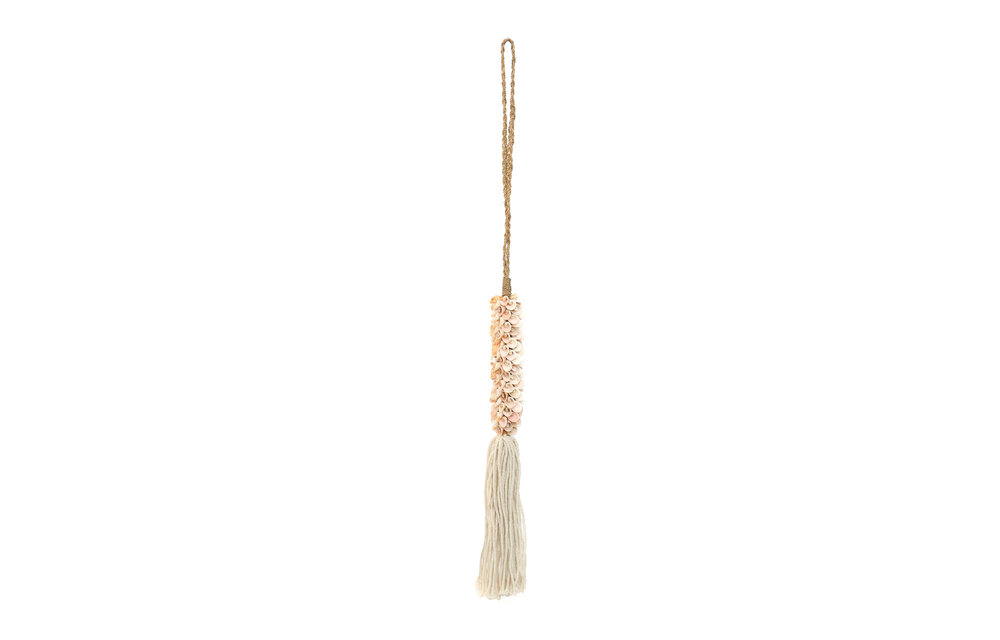 The Pink Shell Tassel