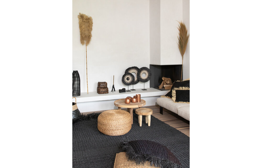 The Nassau Hoop On Stand - Black - L