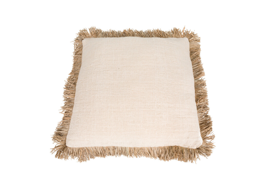 The Saint Tropez Cushion - Natural - L