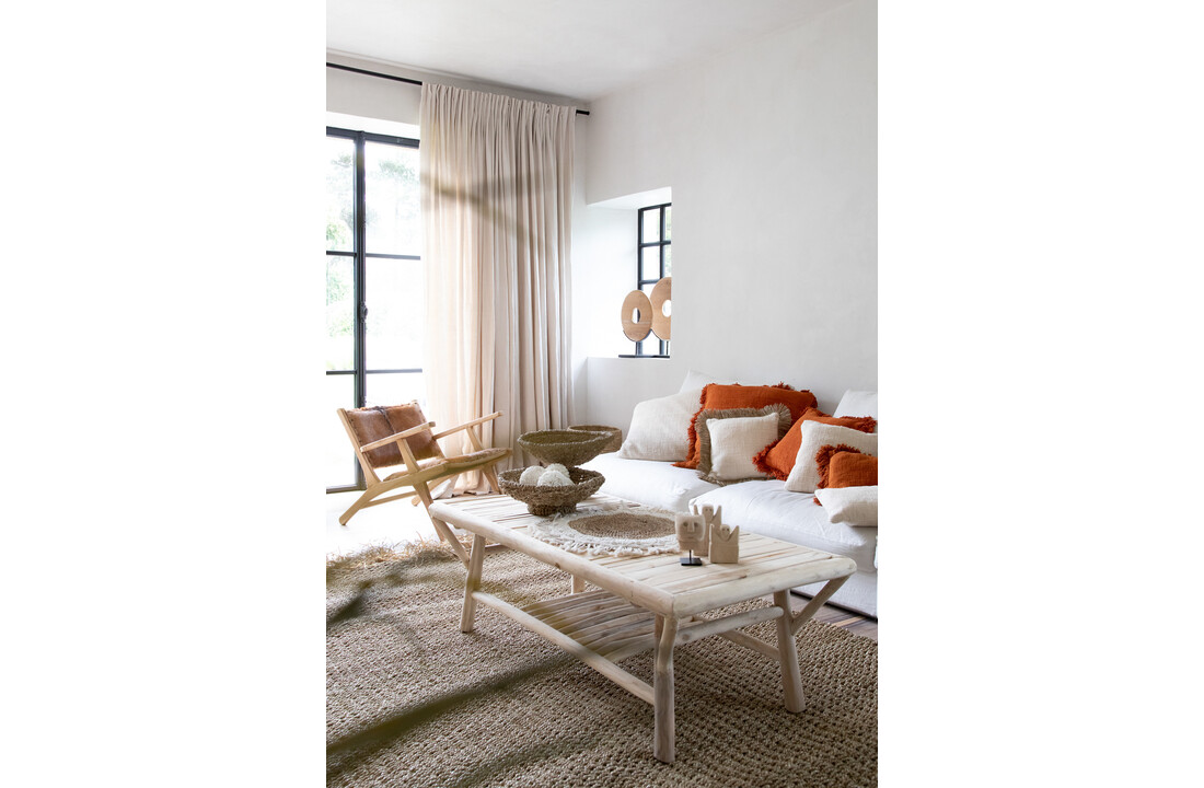 The Saint Tropez Cushion - Natural - M