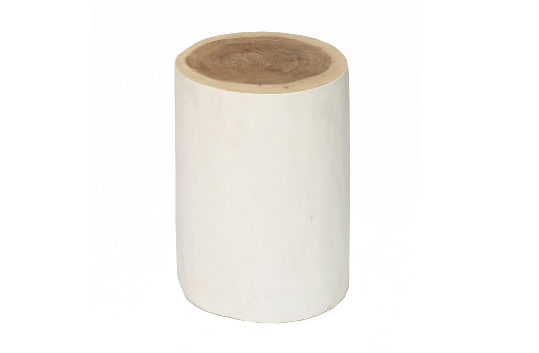 The Tribe Stool - Natural White