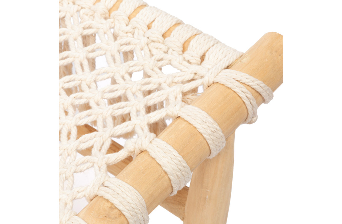 The Island Rope One Seater - Natural White