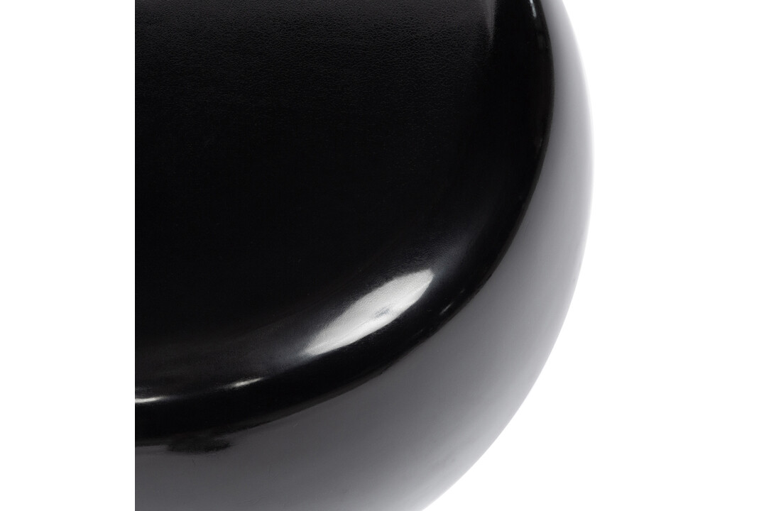 The High Gloss Side table - Black
