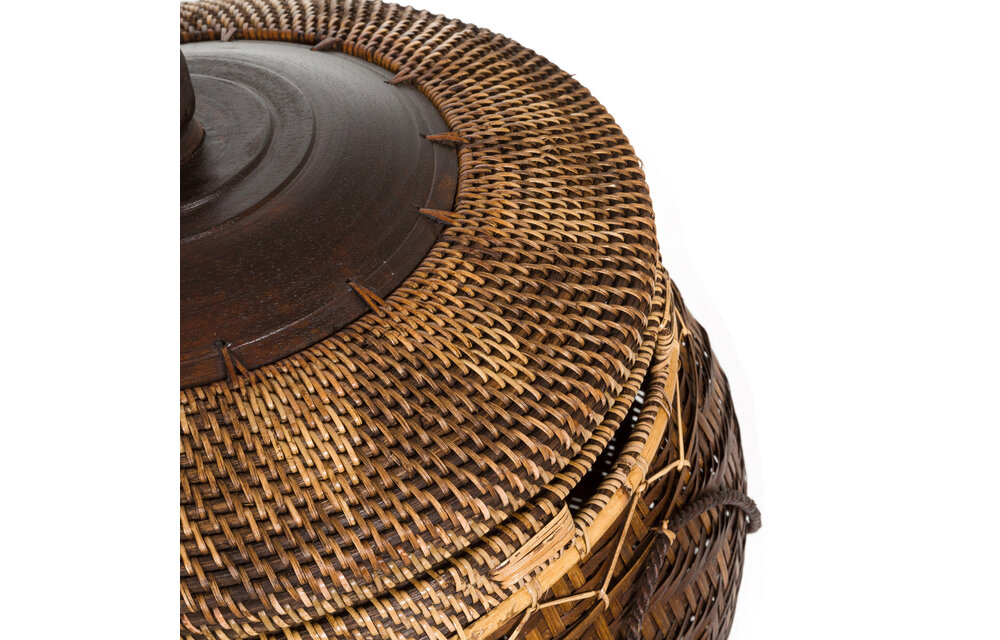 The Colonial Basket - Natural Brown