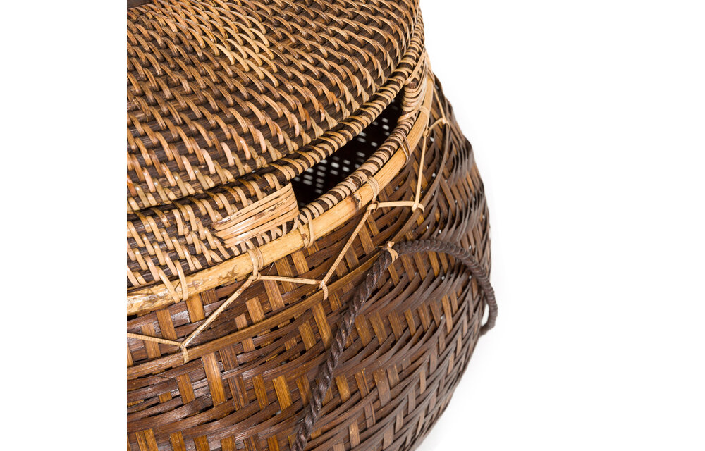 The Colonial Basket - Natural Brown