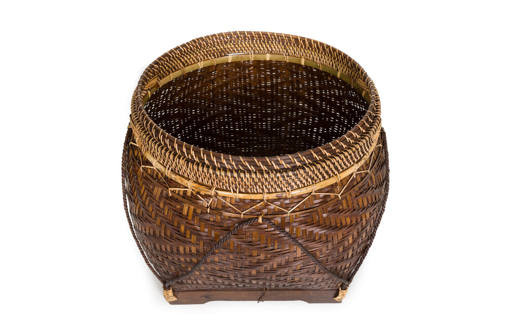 The Colonial Basket - Natural Brown