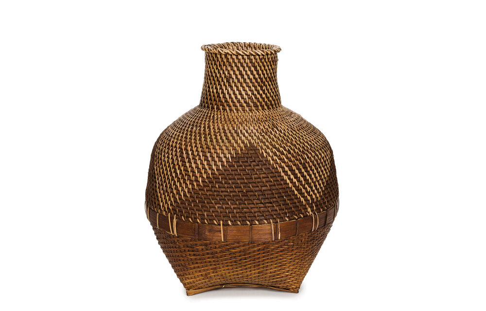 The Colonial Vase - Natural Brown