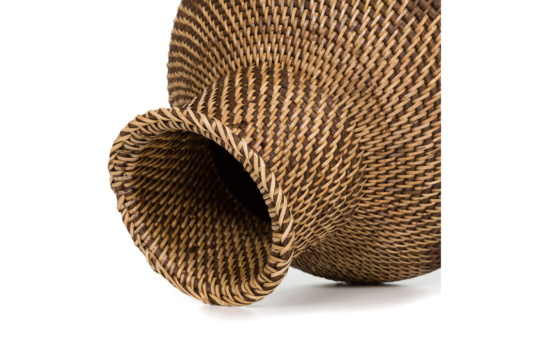 The Colonial Vase - Natural Brown