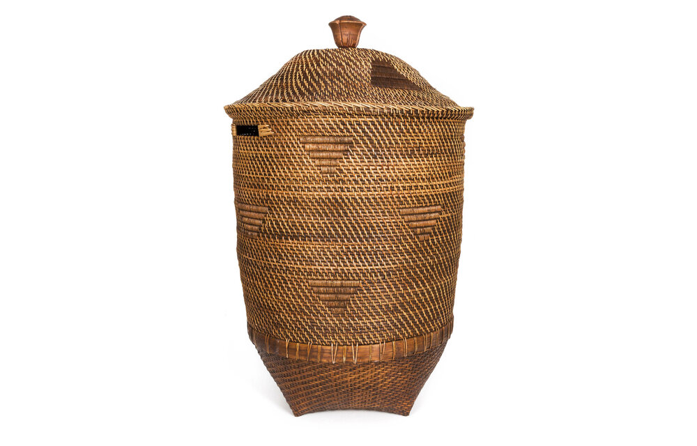 The Colonial Laundry Basket - Natural Brown - XL