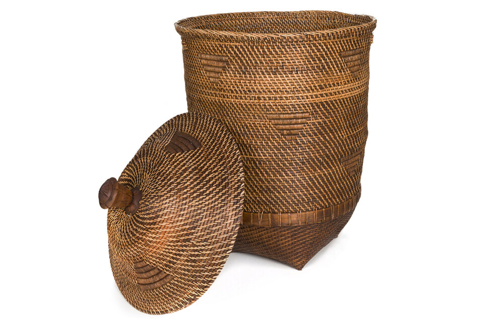 The Colonial Laundry Basket - Natural Brown - XL