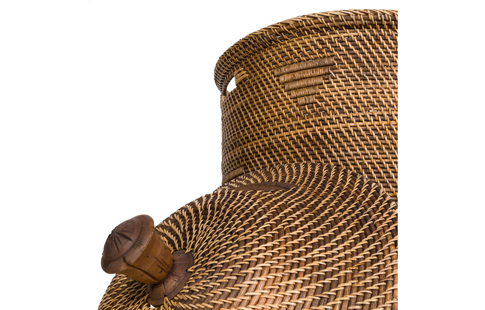 The Colonial Laundry Basket - Natural Brown - XL
