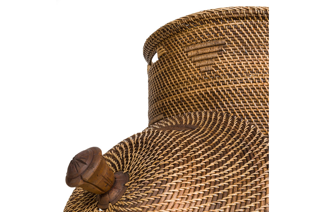 The Colonial Laundry Basket - Natural Brown - XL