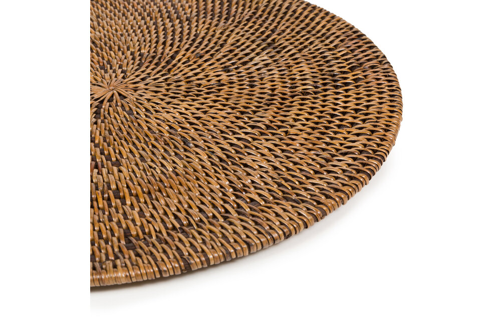 The Colonial Placemat - Natural Brown