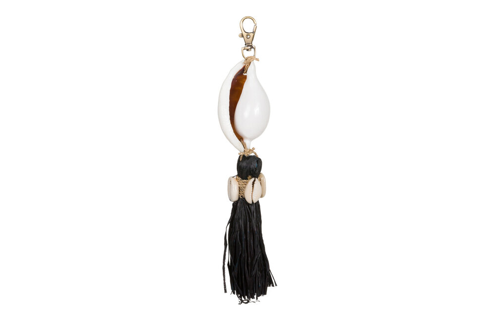 The Kubu Keychain - Black Natural