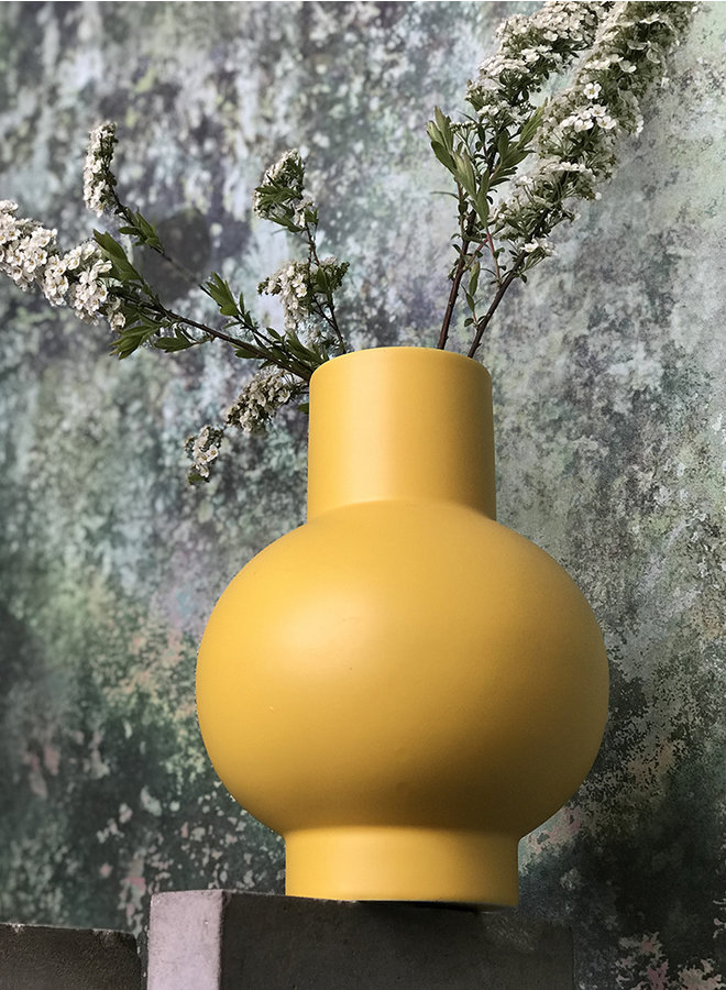 Vase large geel