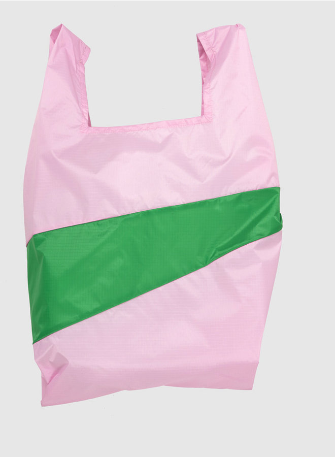 Shopping bag L pink & wena