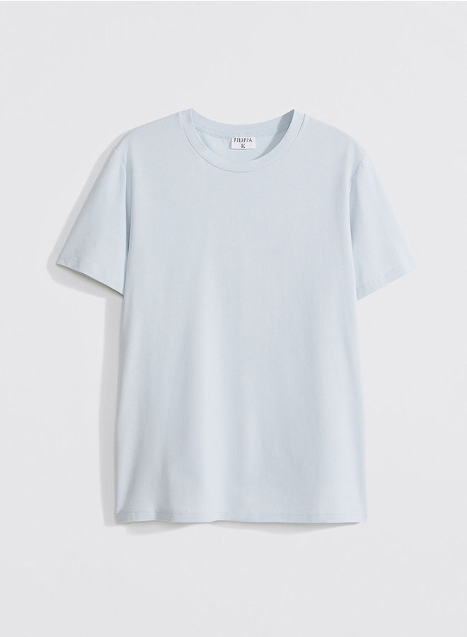 M. Lycra t-shirt licht blauw