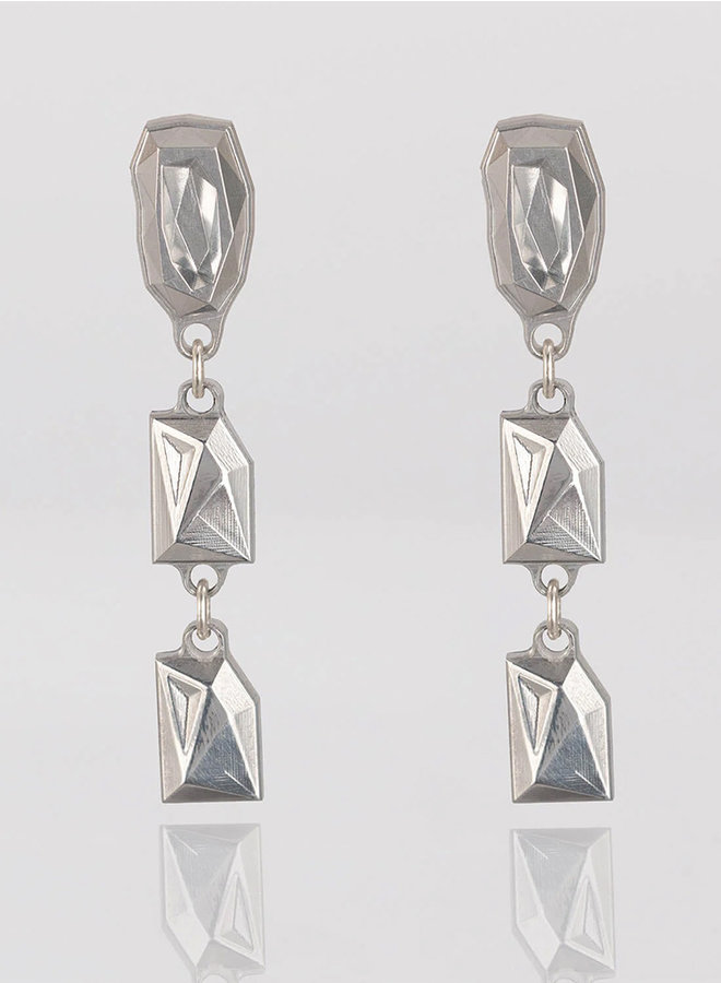 Diamond 3 earrings