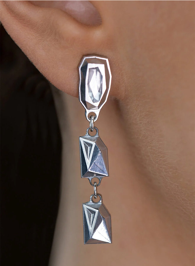 Diamond 3 earrings