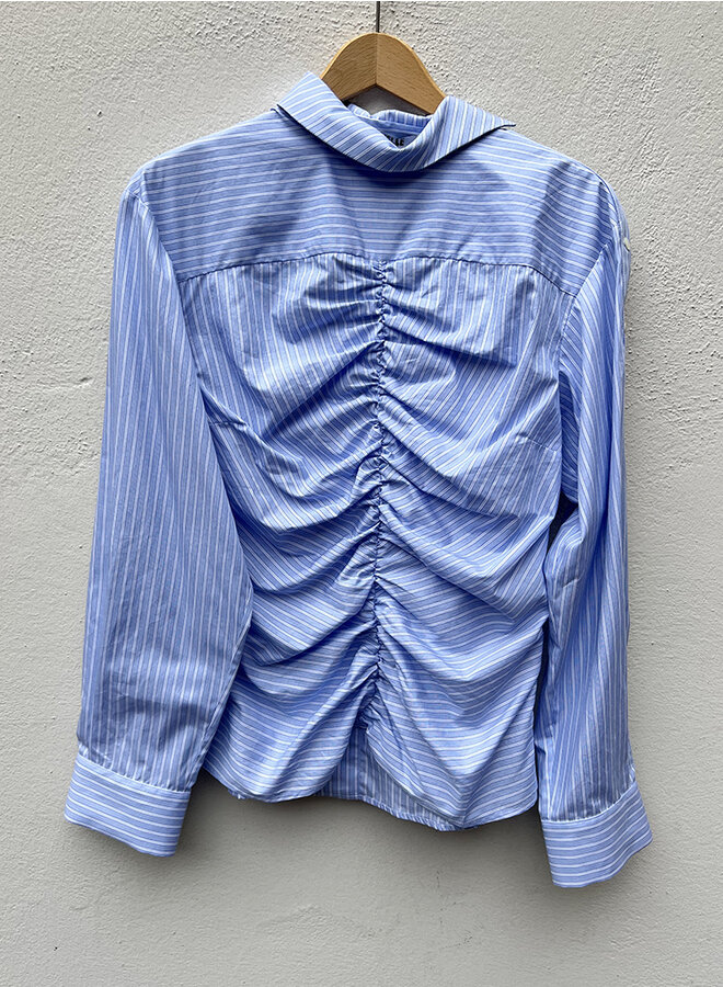 Minerva blouse blauw