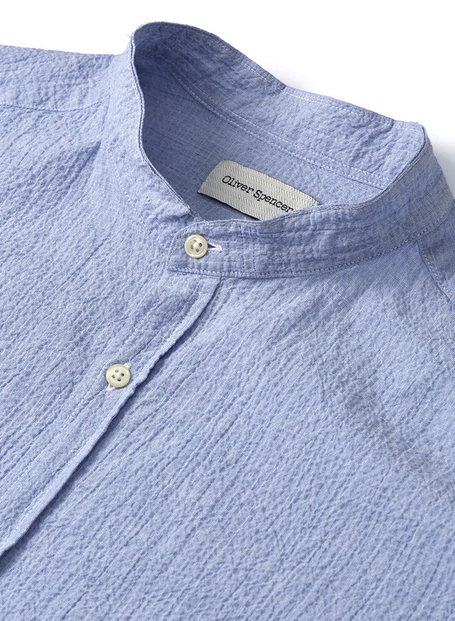 Grandad shirt blue