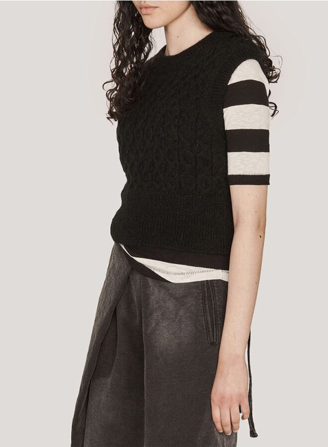 Farrow knit black