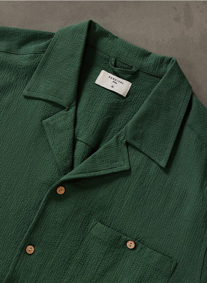 Cuban shirt groen