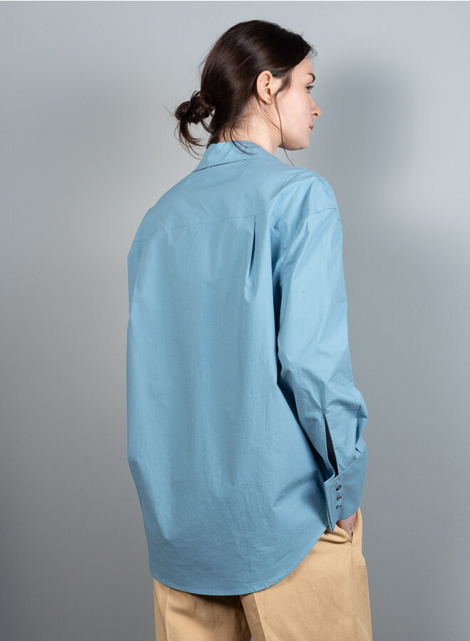 Play blouse blauw