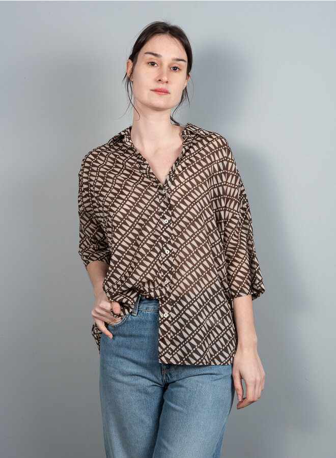 Clara top print