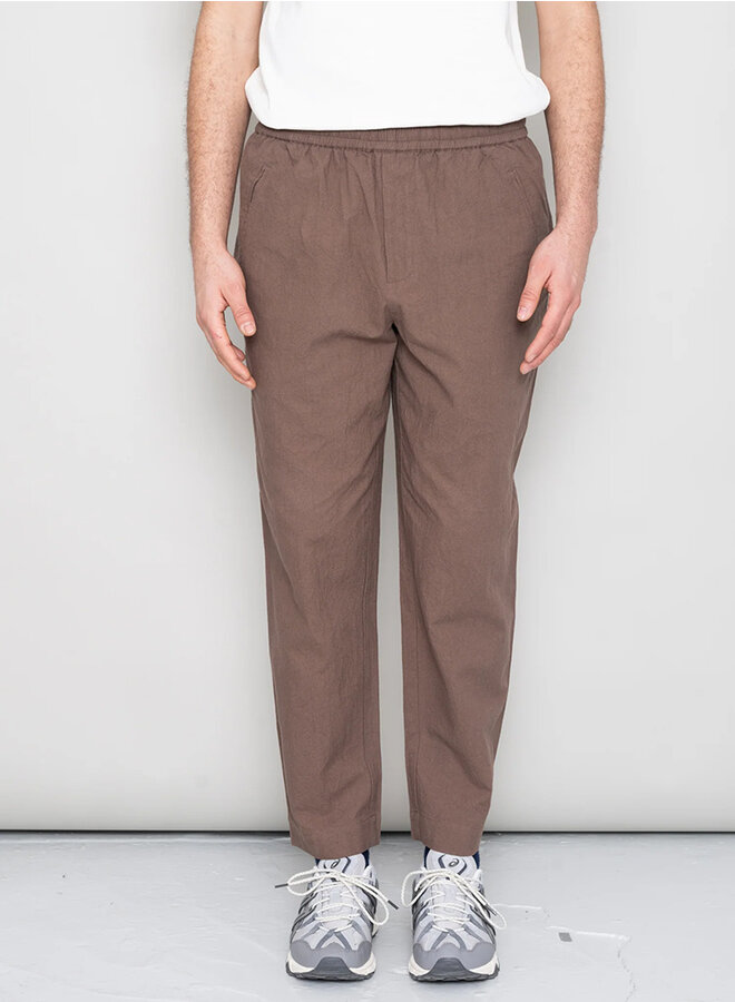 Drawcord pant bruin