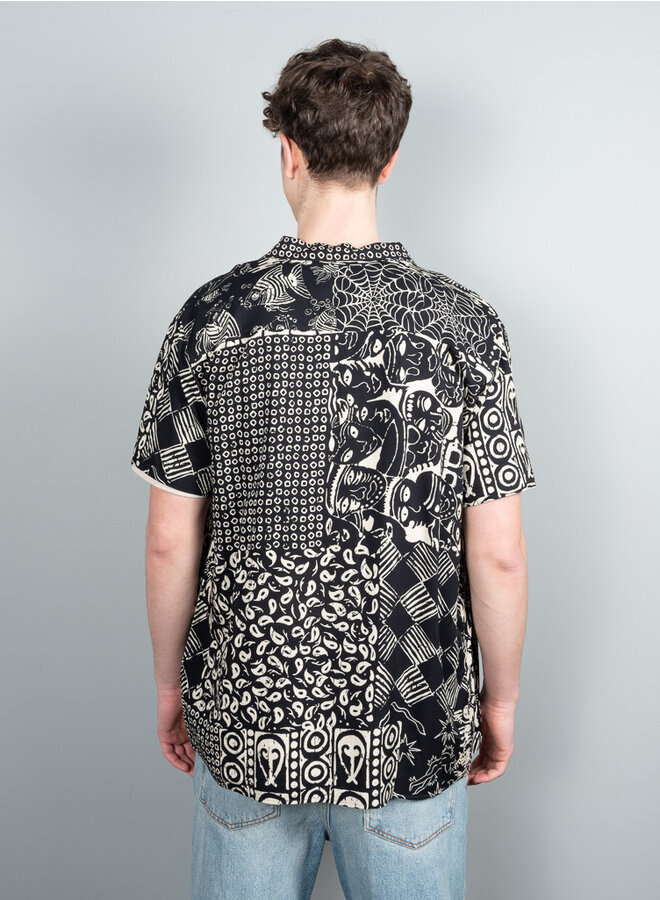 Malick shirt black multi