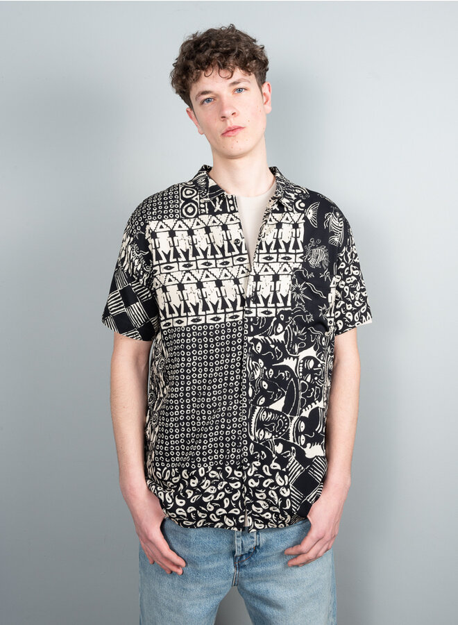 Malick shirt black multi