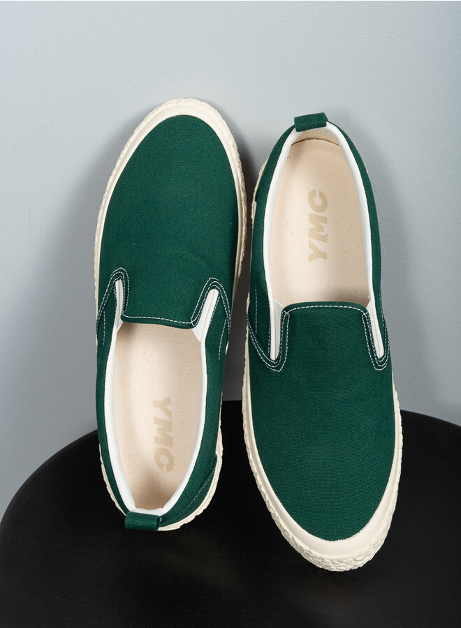 Slip on sneaker black & green