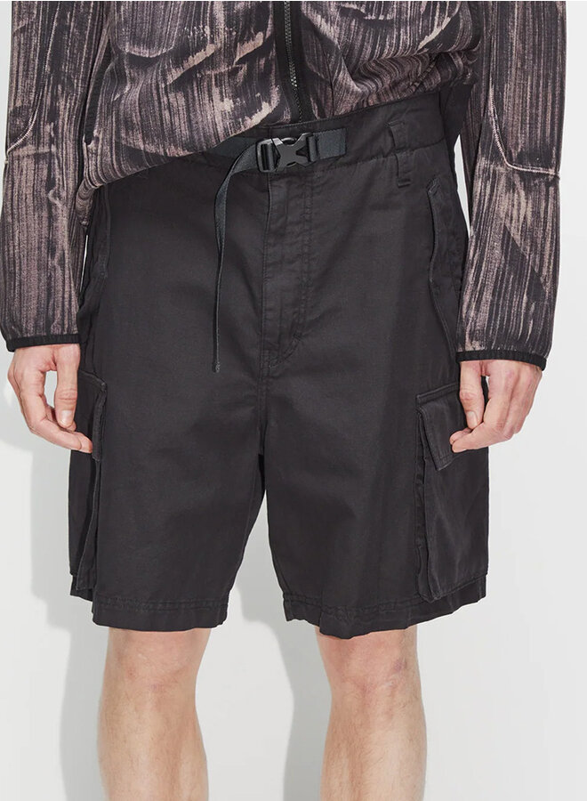 Dark cargo shorts