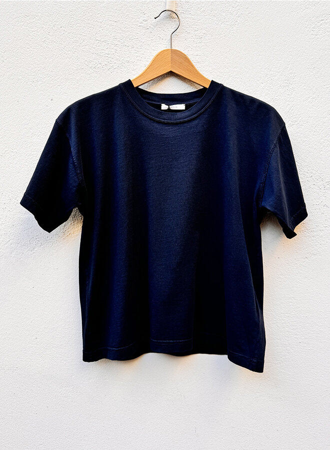 Lory Tee beige & navy